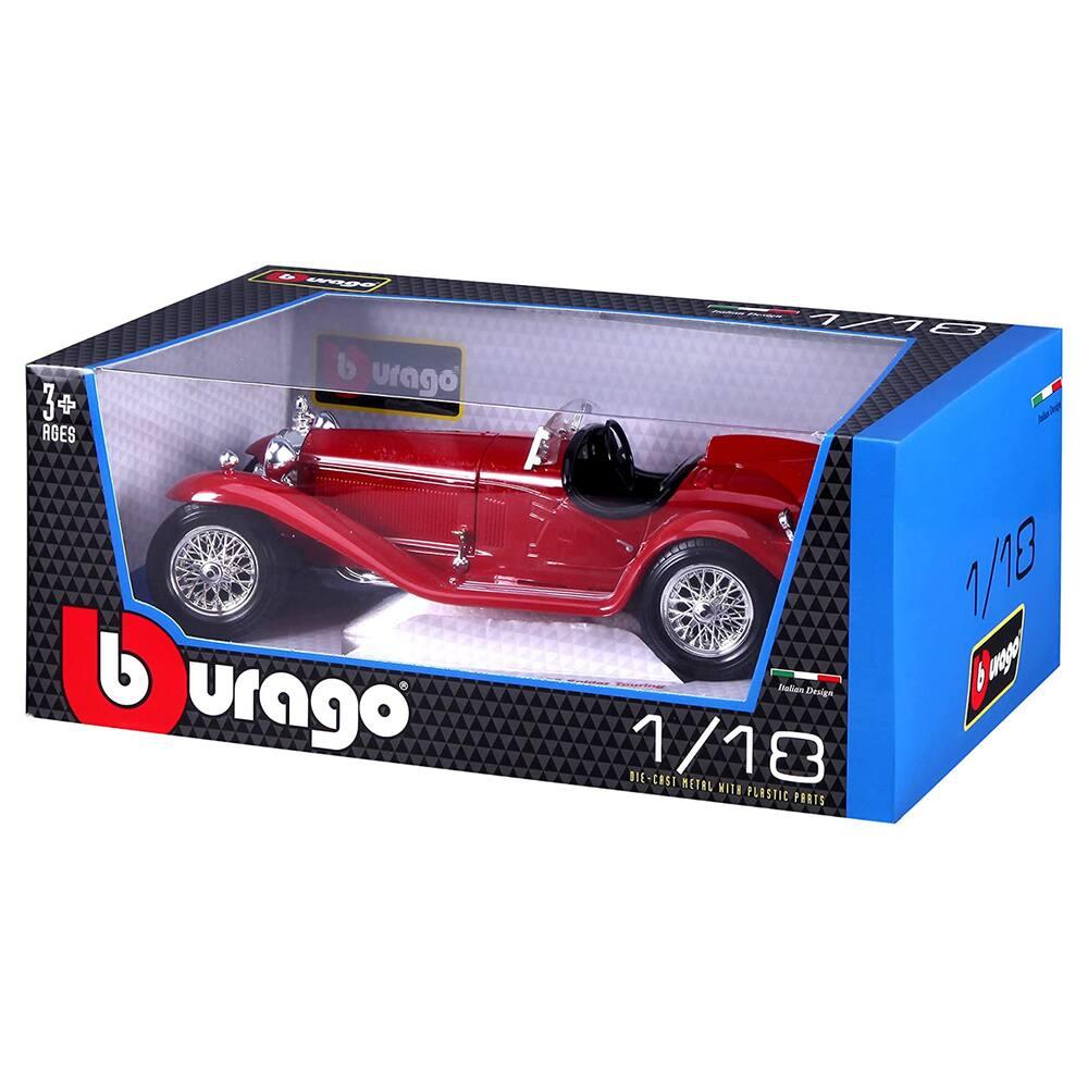 Miniature Alfa Romeo 2300 Spider 1932 Rouge Burago 1/18 Cabriolet