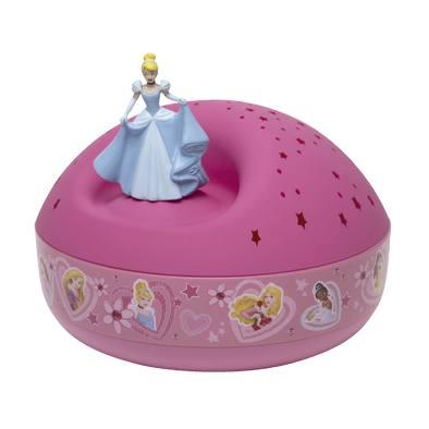 Projecteur D Etoiles Musical Cendrillon Disney Princess 12 Cm Chambre Enfants Joueclub
