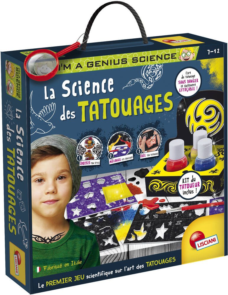 I'M A GENIUS SCIENCE - LA SCIENCE DES TATOUAGES