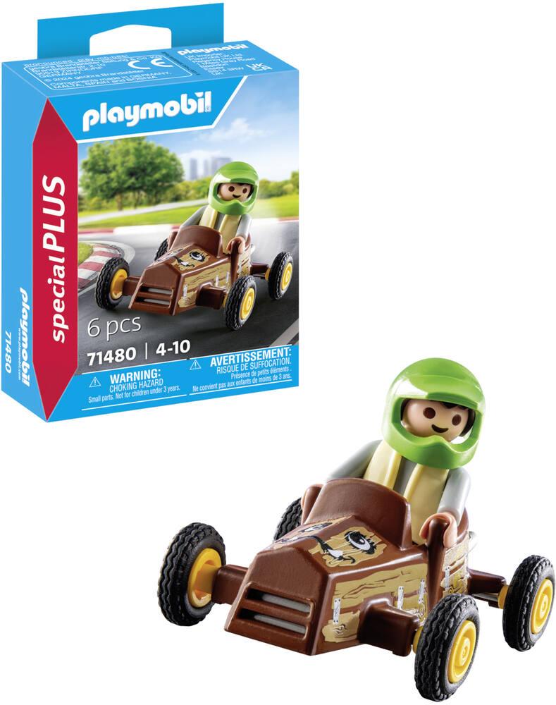 Enfant avec voiture de karting 71480 jeux de constructions maquettes joueclub