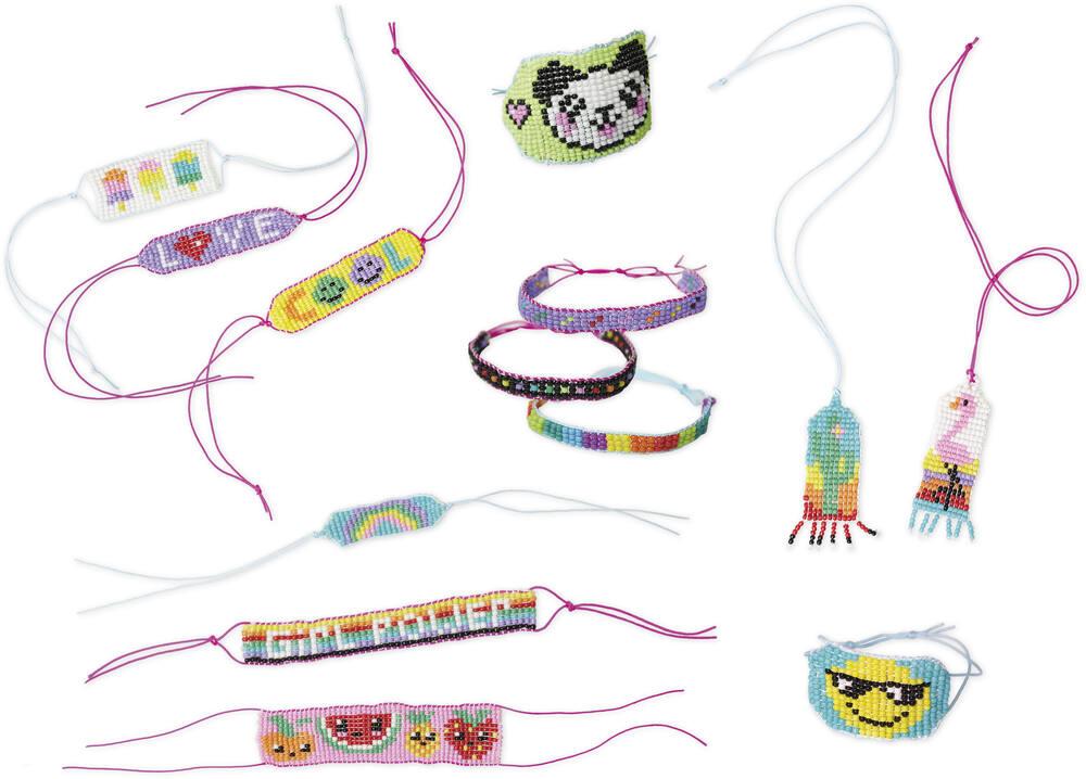 Kit Créatif Métier à Perles Creative Kids Avec Perles, Fil Et Aiguilles - Boîte Scellée Neuve - Réf. BLM5