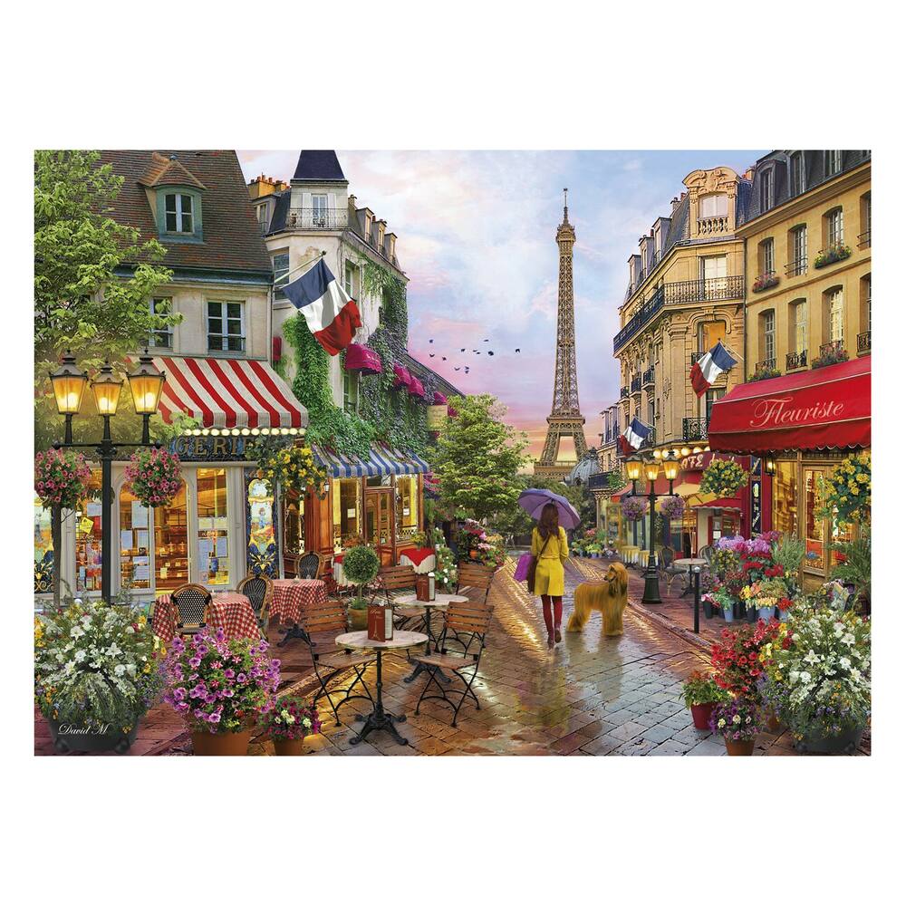 High quality puzzle 1000 pieces des fleurs a paris, puzzle