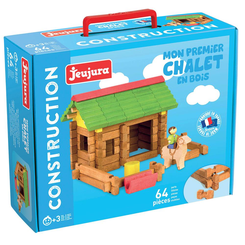 Jeujura mon premier chalet en bois clearance