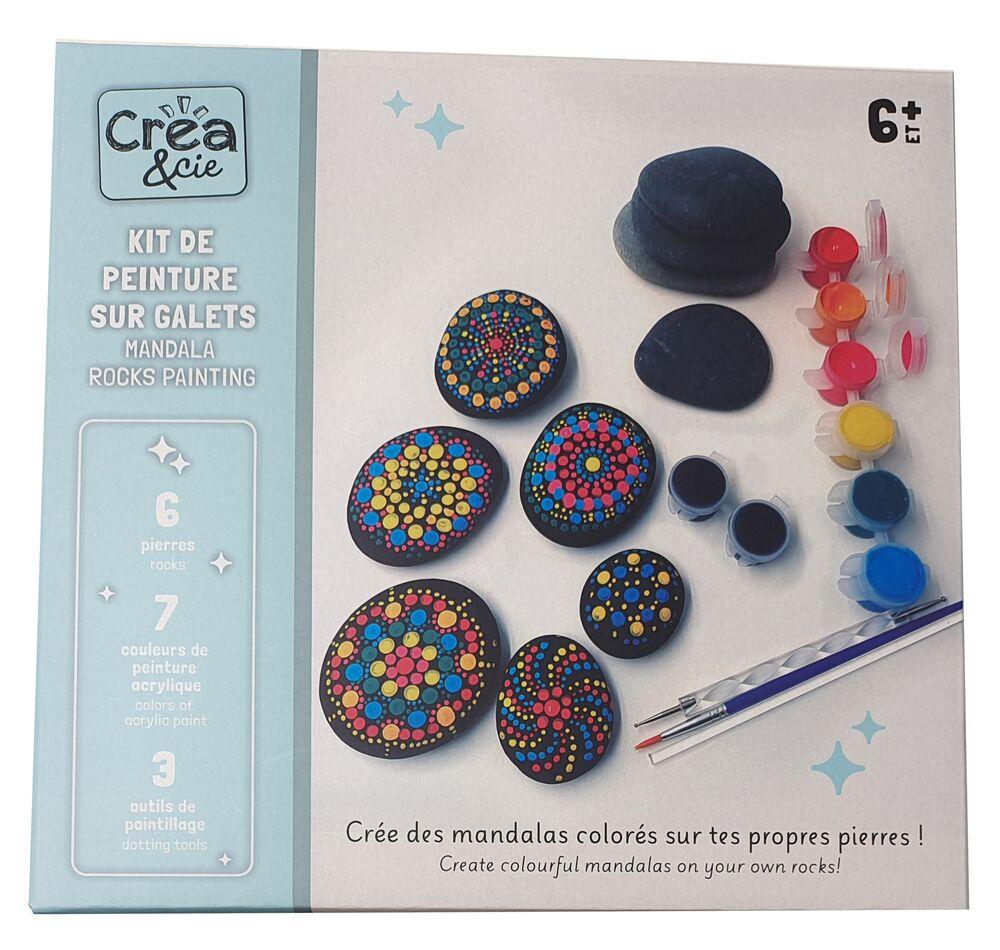 50 Galets Plats à Peindre 1-5 Cm | Pierres Naturelles Pour Artisanat, Peinture, Décoration | Idéal Pour Activités Enfants, Bricolage