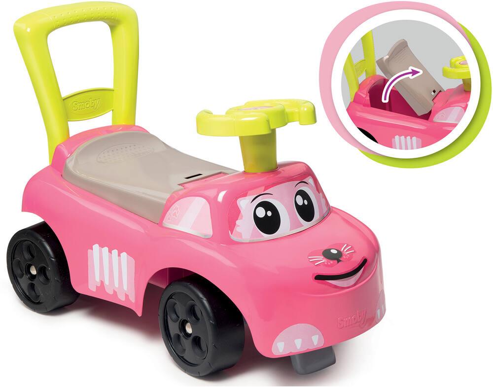 Porteur auto rose jouets 1er age joueclub