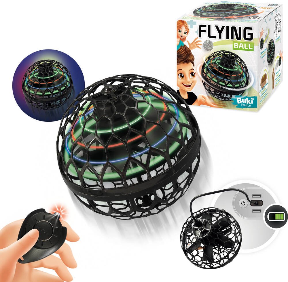 Zookao Flying Spinner Boule Volante Lumineuse Magique Mini Drone