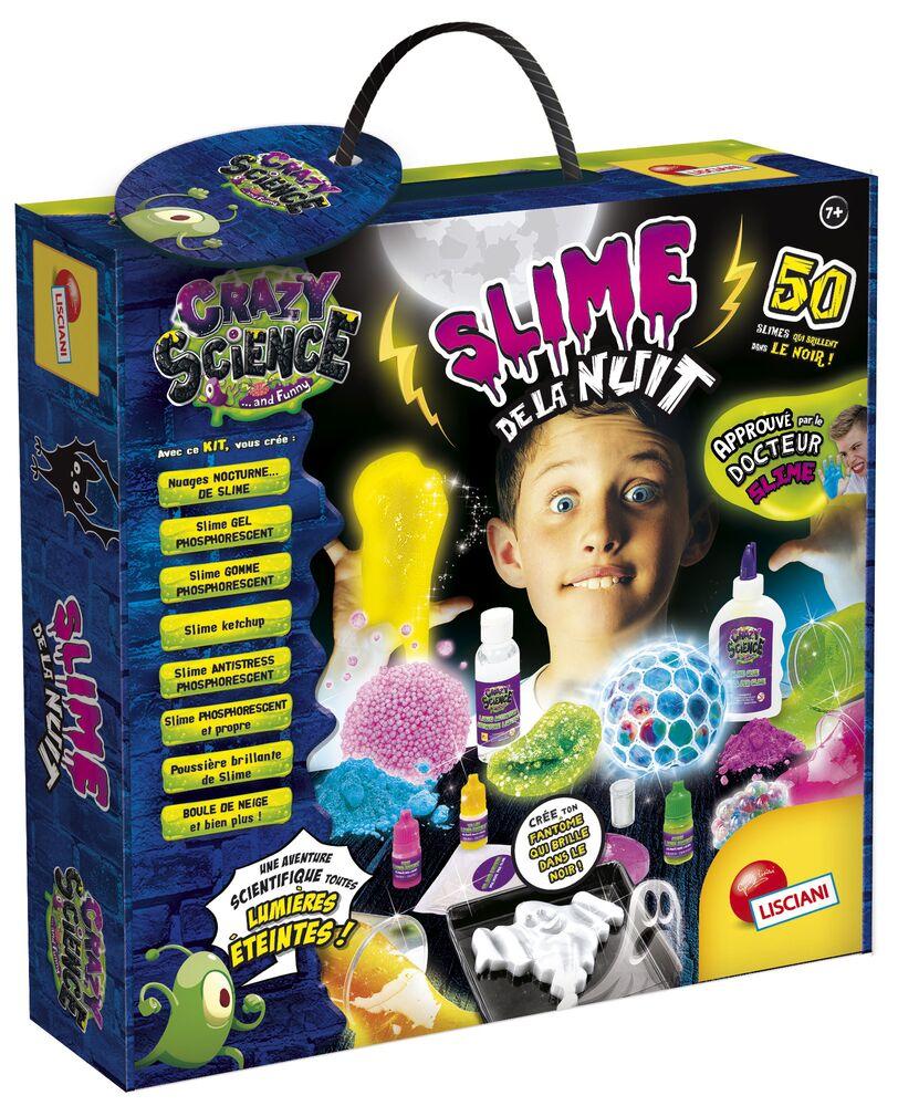 Slime Rose Néon – Pot De 140 G – Jouet Sensoriel, Malléable, Pour Créer Et S'amuser