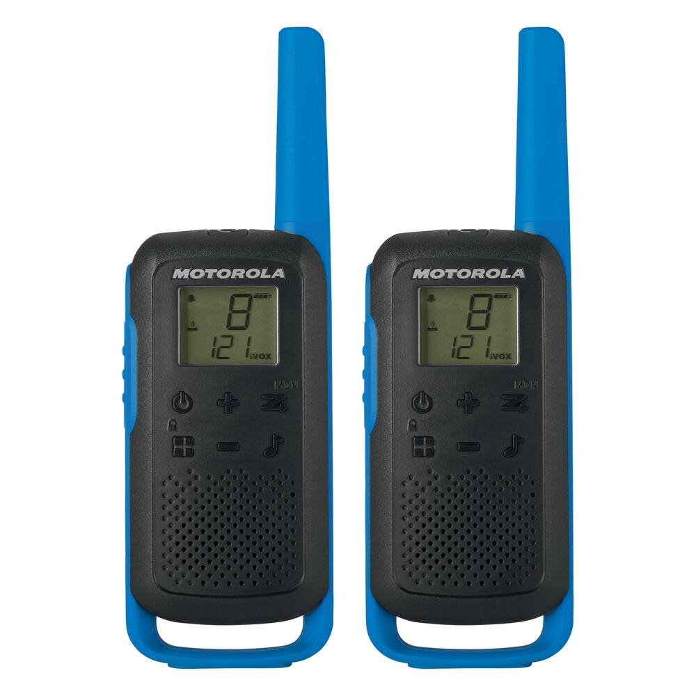 Motorola - talkies walkies t62 bleu, jeux exterieurs et sports