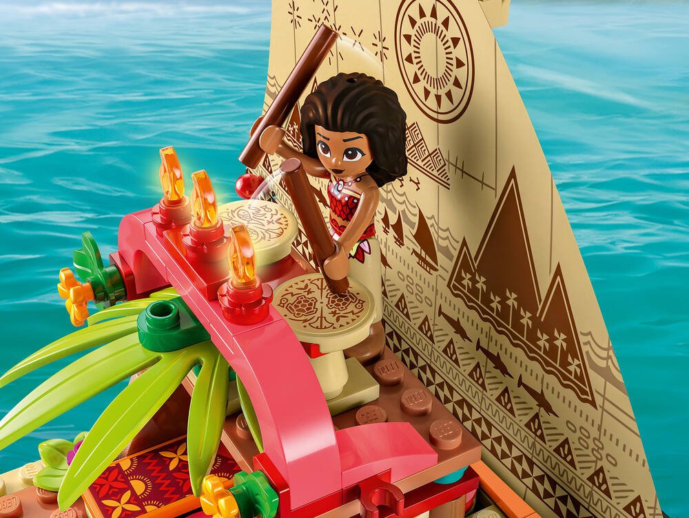 LEGO Disney Princess 43210 Le bateau d'exploration de Vaiana, Commandez  facilement en ligne
