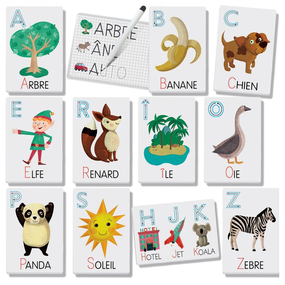 Montessori -mes premieres flash cards, jeux educatifs