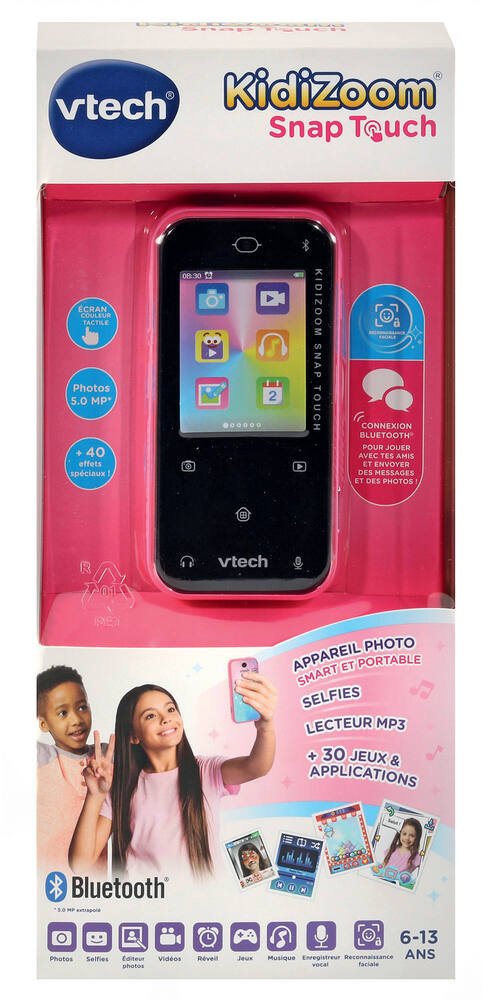 Étui pour VTech KidiZoom Snap Touch,Format de smartphone pour