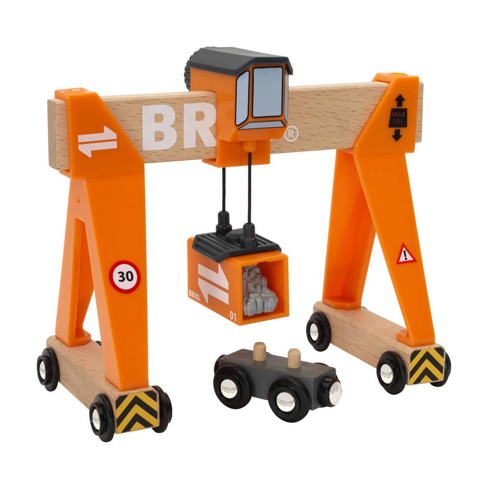 Brio 33732 Grue Portique Vehicules Garages Joueclub