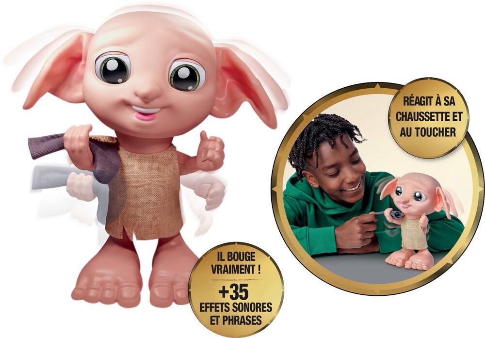 Poupée Dobby l'Elfe de maison HARRY POTTER : le jouet à Prix Carrefour