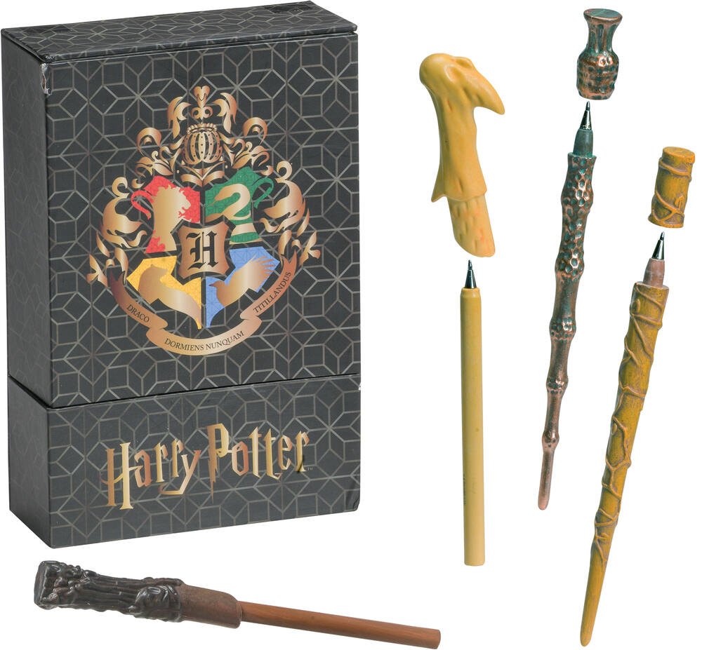 Ensemble de stylos gel Harry Potter (paquet de 4) (multicolore)