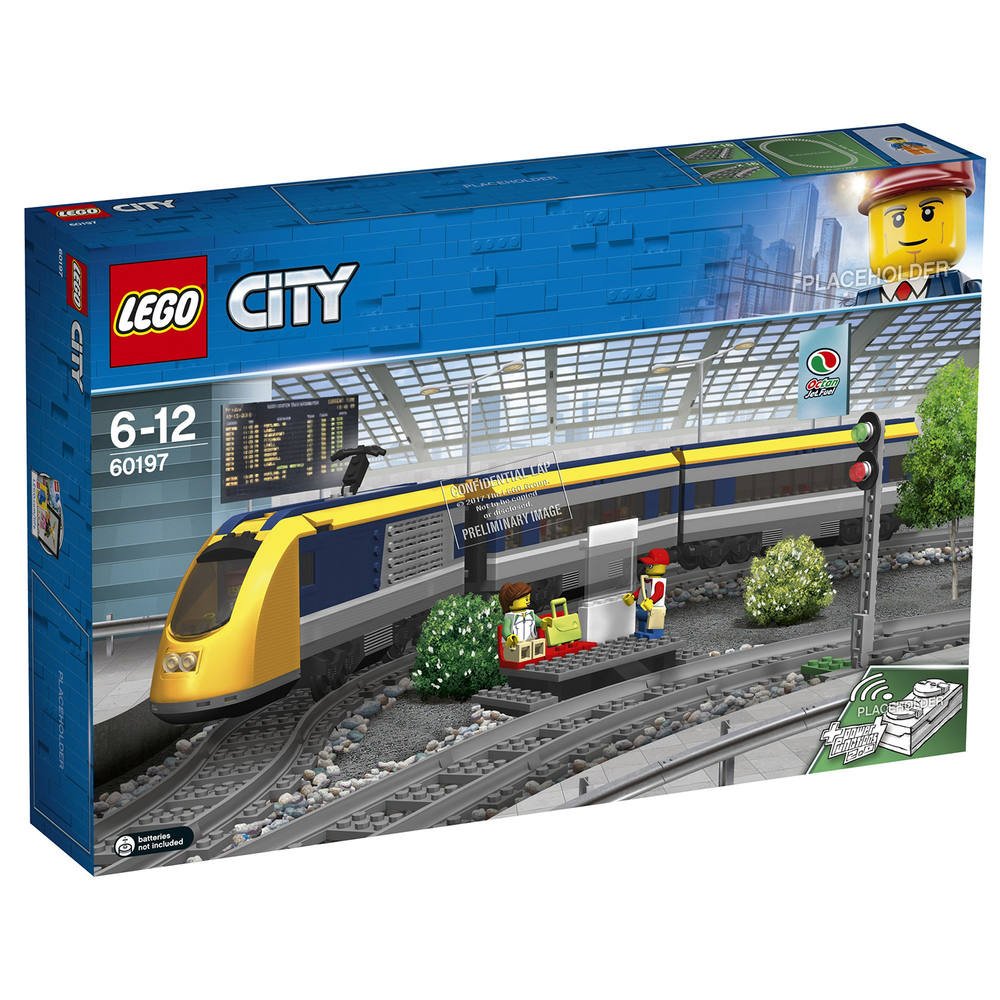 train de passager lego city