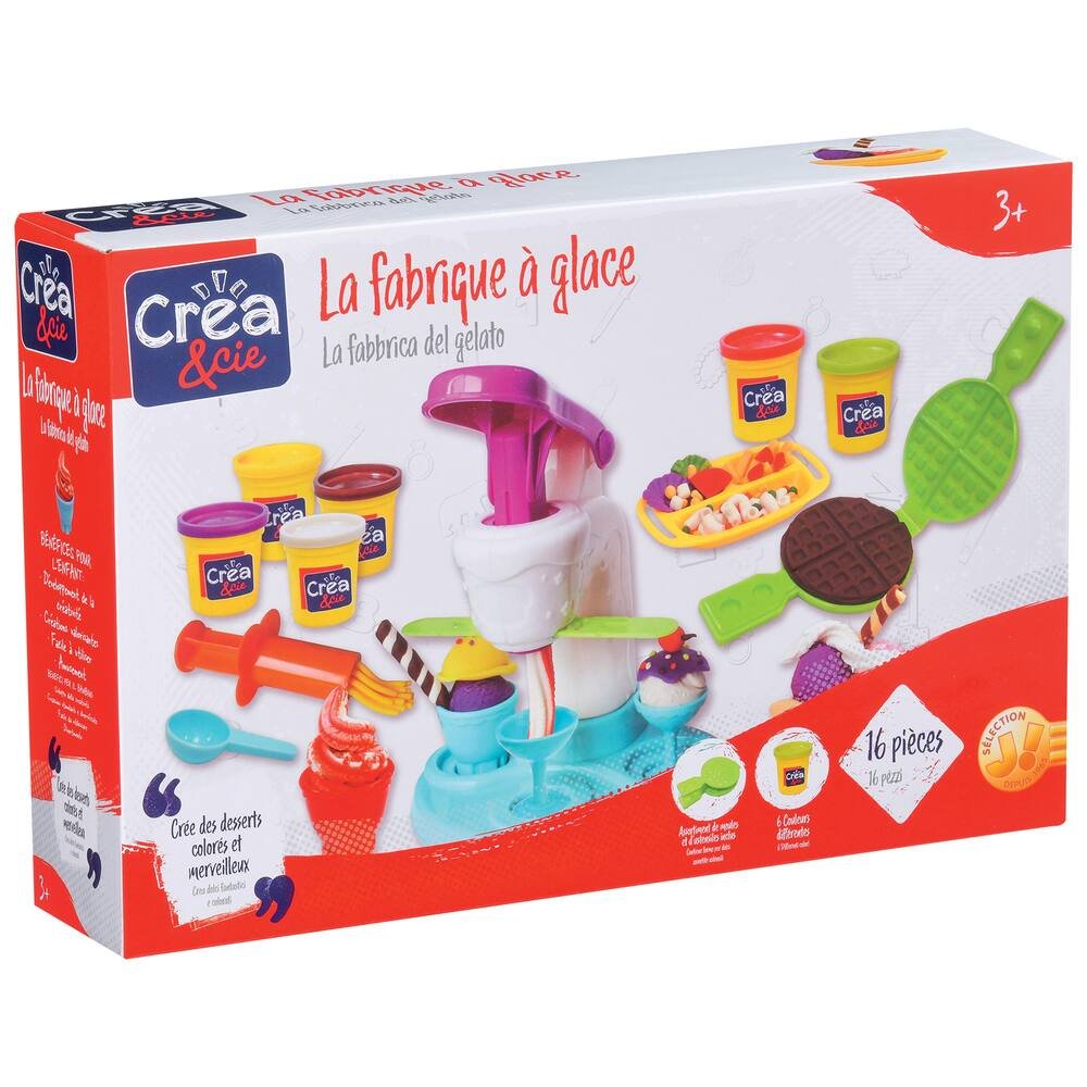 Pâte a modeler : la fabrique de glaces italiennes de Play Doh