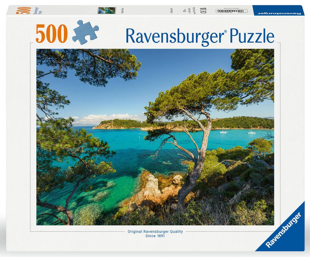 Puzzle 500 pieces - vue sur la mer | puzzle | jouéclub