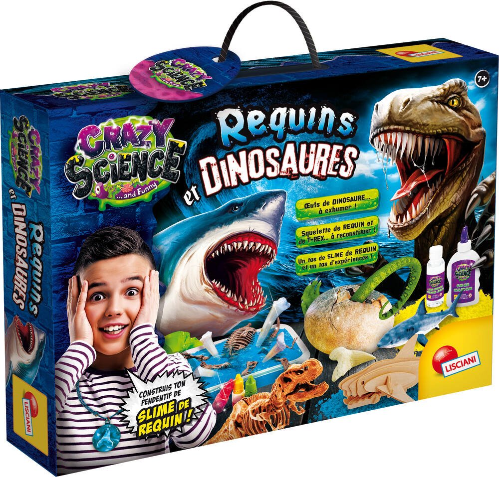Requins et dinosaures, jeux educatifs