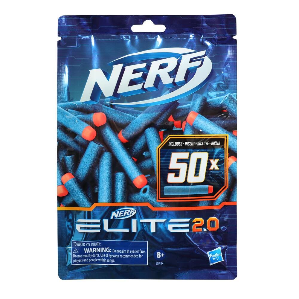 Nerf elite 2.0 pack 50 flechettes