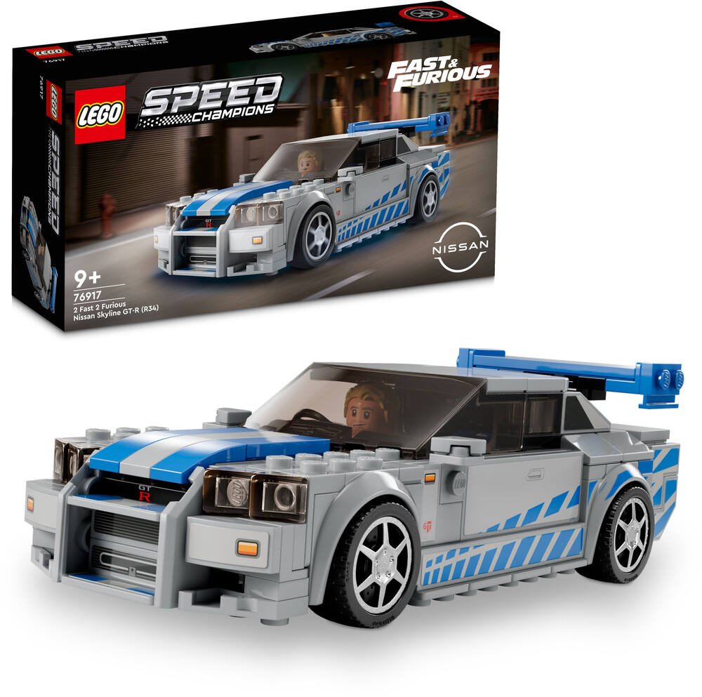 Lego®speed champions 76917 - nissan skyline gt-r r34 2 fast 2