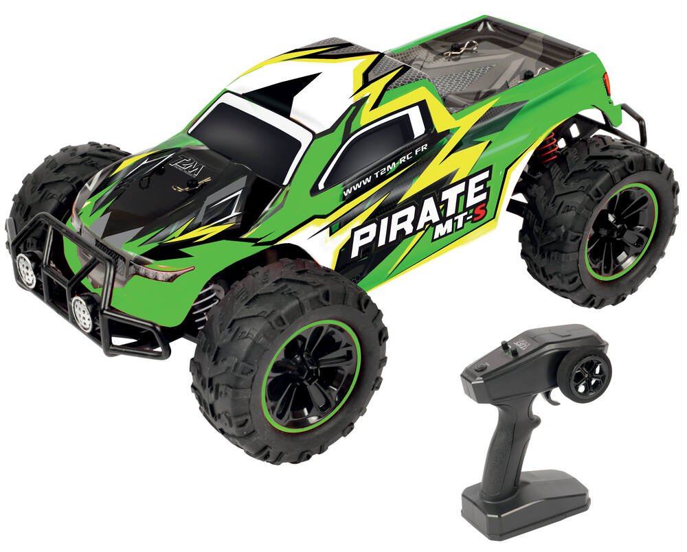 Voiture telecommandee pirate mt-s 1/16, vehicules-garages
