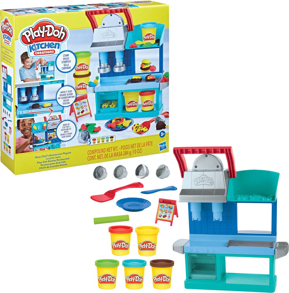 Play-Doh Pâte à modeler Kit du petit chef cuisinier