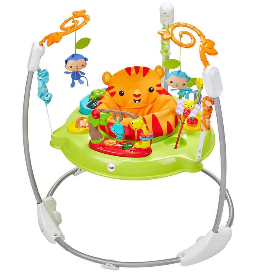 Jumperoo jungle sons lumieres, jouets 1er age