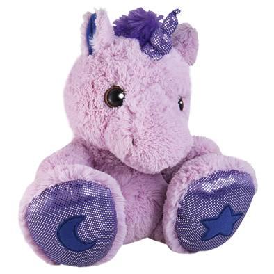 peluche licorne violette