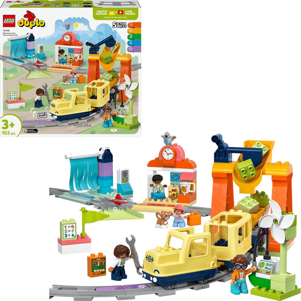 Lego® duplo 10428 le grand train communautaire interactif