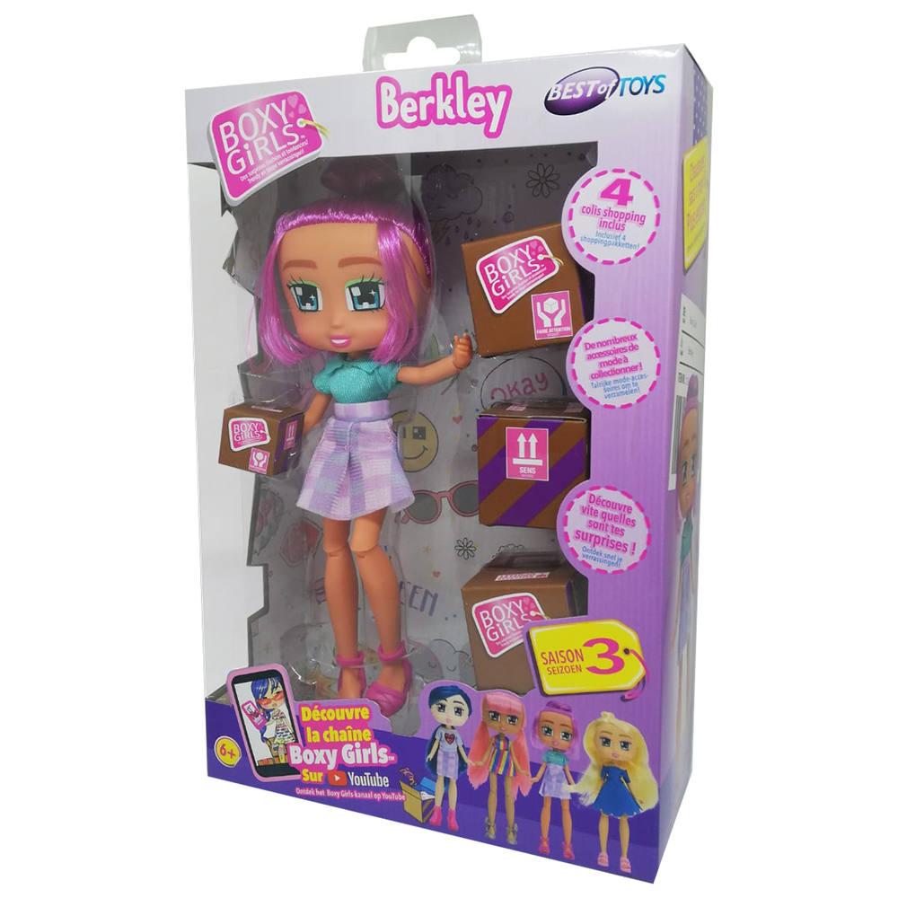 Boxy girls saison 3 berkley + 4 colis shopping | poupees | jouéclub