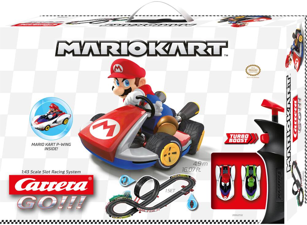Carrera Montres - GO!!! - Nintendo Mario Kart 8 - Luigi - Circuits - Rue du  Commerce