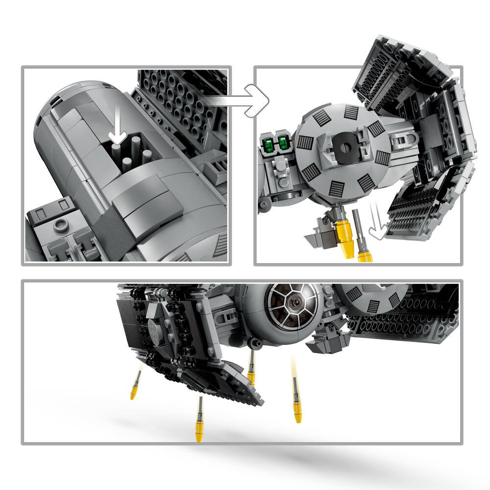 LEGO Star Wars 75347 Le Bombardier TIE, Kit de Maquette à