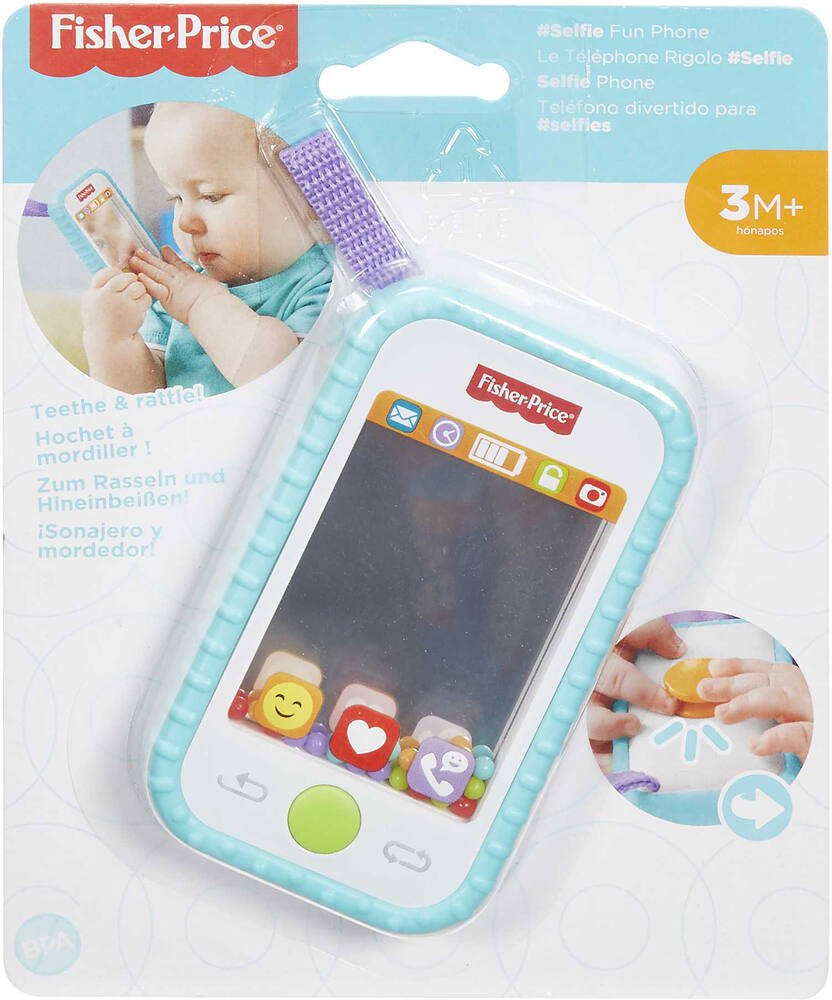 Fisher-Price Mon Téléphone Mobile Jouet Portable Bébé pour