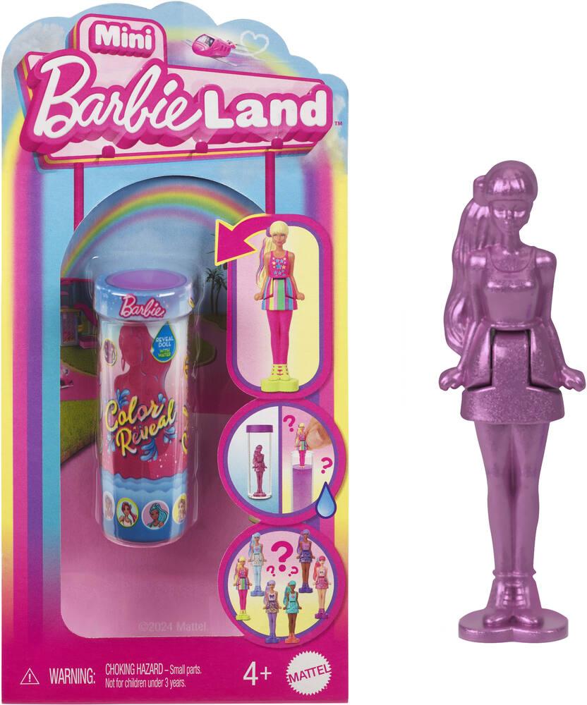 Mini barbieland barbie poupee color reveal poupees joueclub