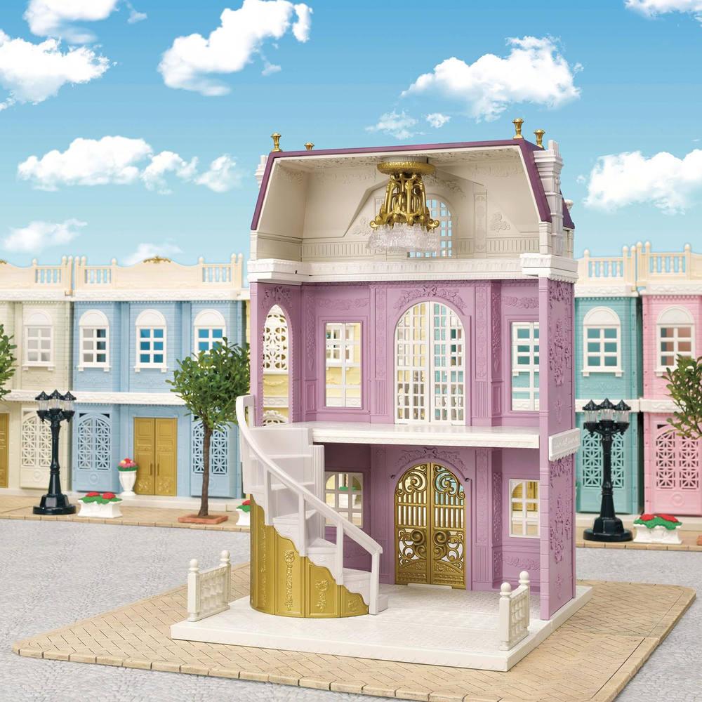La Grande Maison De La Ville Sylvanian Paj Town Series Figurines Joueclub