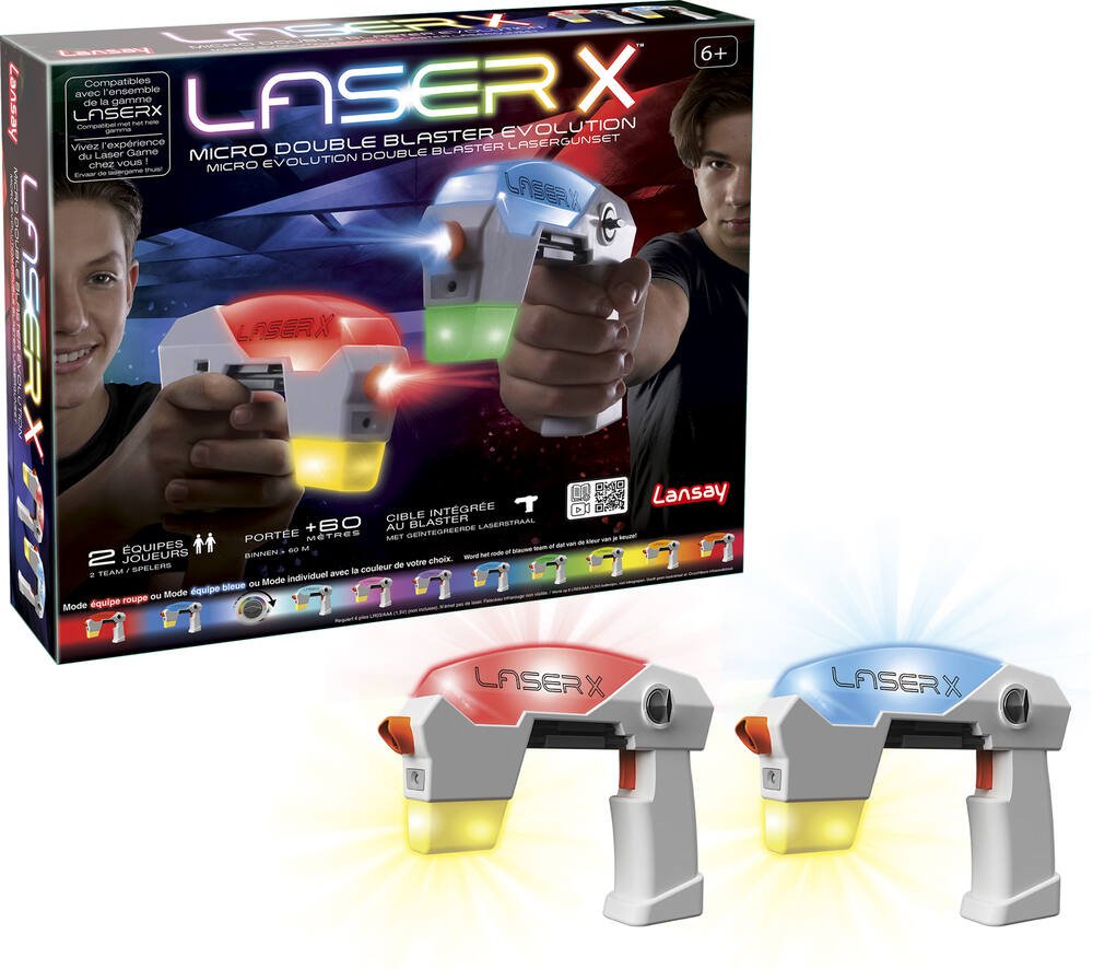 Jeu Laser X Revolution Double Lansay LANSAY : la boîte à Prix Carrefour