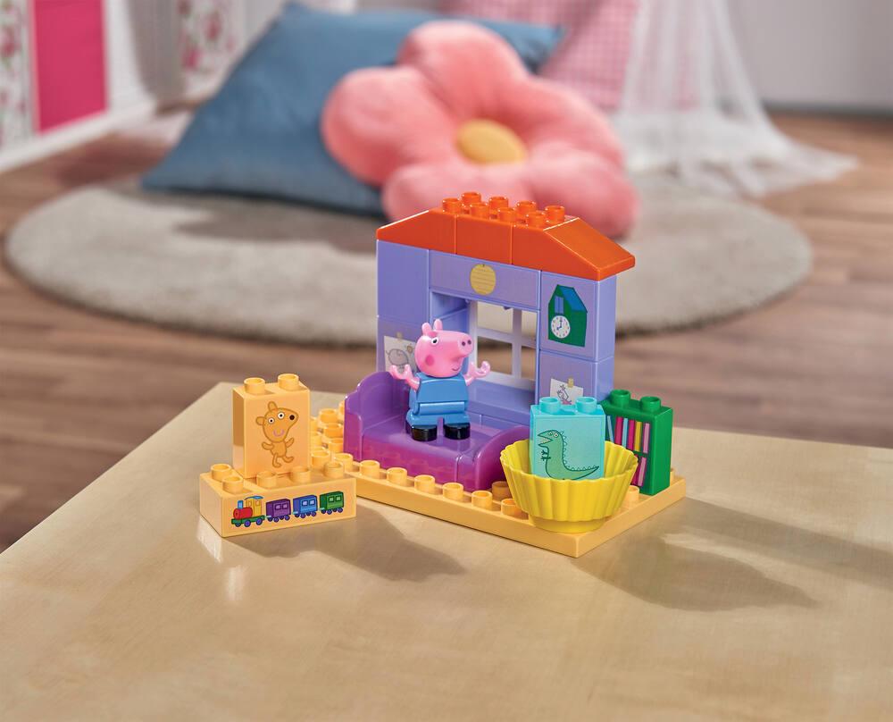 BIG-Bloxx Peppa Pig Funny Eggs – Complément aux Kits de Jeu de la série BIG- Bloxx, Trois Figurines avec « Peluches », emballées dans des œufs colorés, pour Les Enfants à partir de BIG-Bloxx Peppa Pig Funny Eggs – Complément aux Kits de Jeu de la série BIG- Bloxx, Trois Figurines avec « Peluches », emballées dans des œufs colorés, pour Les Enfants à partir de