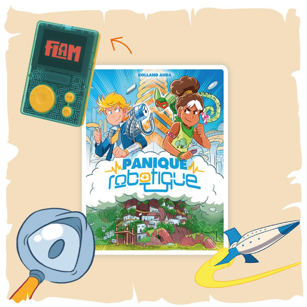 Lunii- Coffret Bug Alert-Livre Audio interactif dès 7 Ans à écouter sur FLAM, 3760361141879