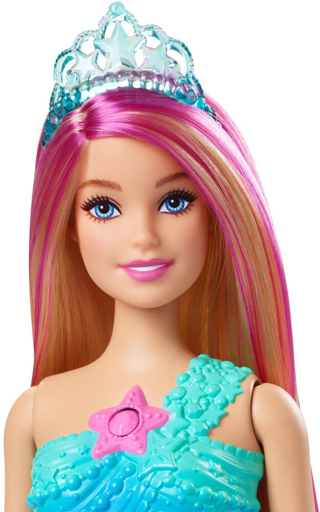 Barbie - poupee sirene lumieres de reve, poupees