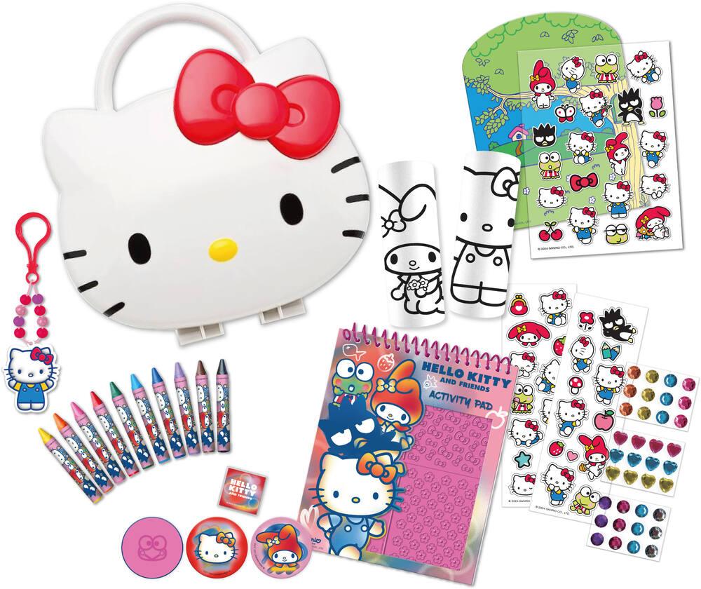 Ensemble Sac Messenger + Livre D'activités Hello Kitty - Sanrio, Super Mignon, Neuf Avec étiquettes