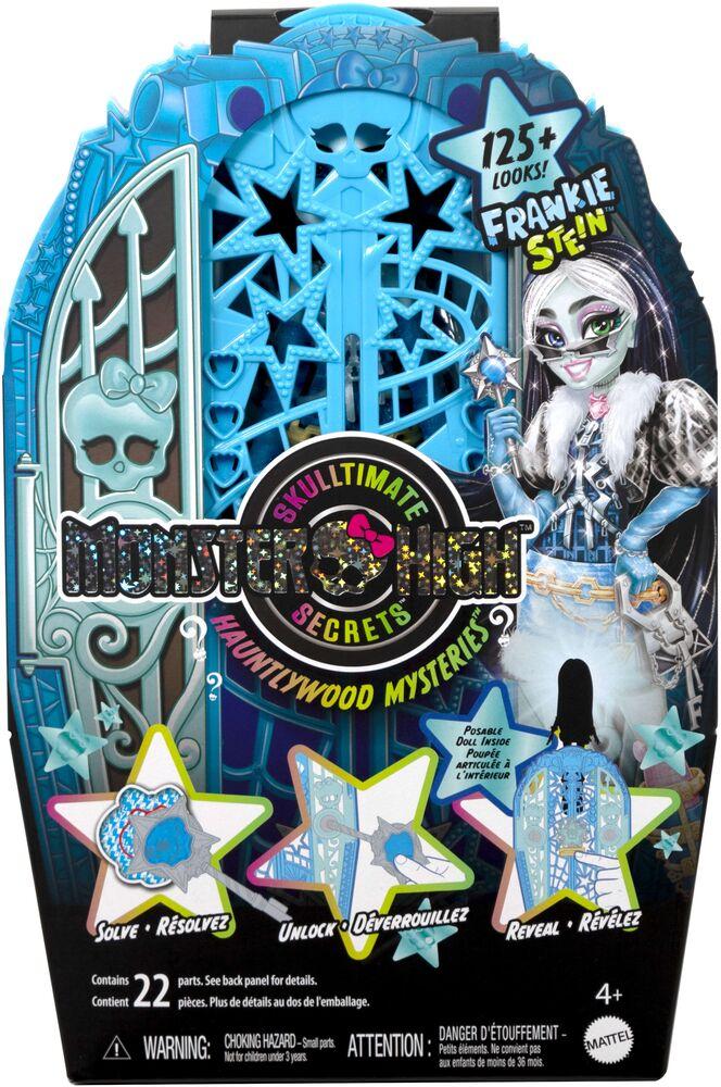 Monster High Monstrueux Secrets Frankie Stein Coffret Énigmes à