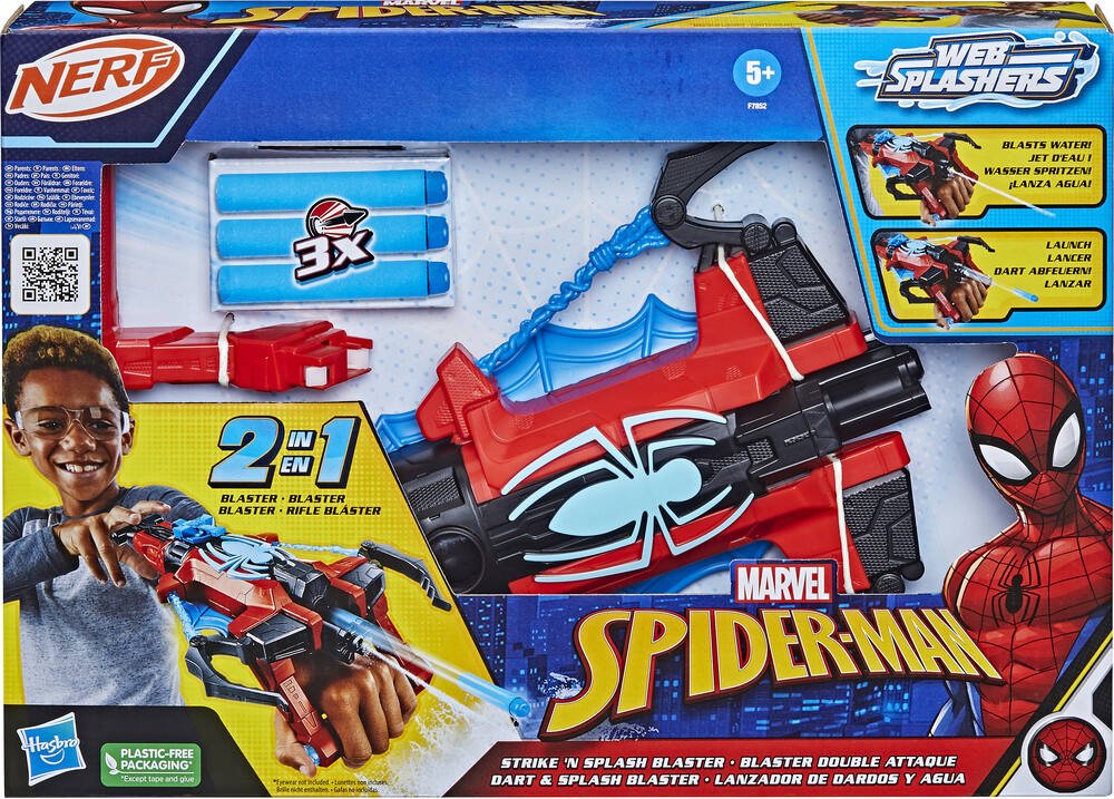 Promo Lance projectile 2 en 1 Spiderman chez Carrefour