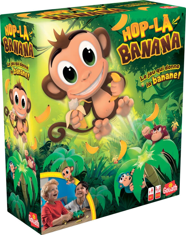 Dětská hra hop- la banana Goliath - bazar