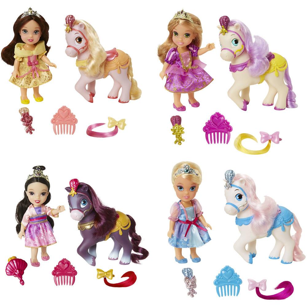 Coffret Poupee Disney Princesse 15 Cm Et Cheval Figurines Joueclub