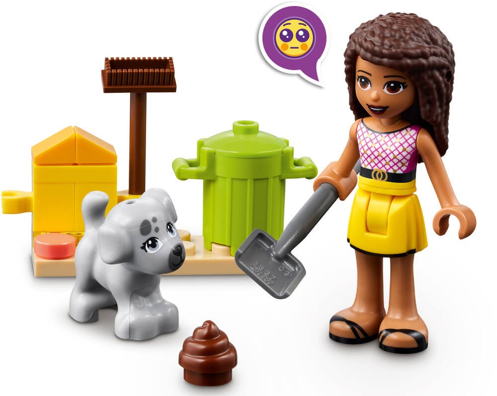 LEGO Friends 41698 pas cher, Le terrain de jeu des animaux