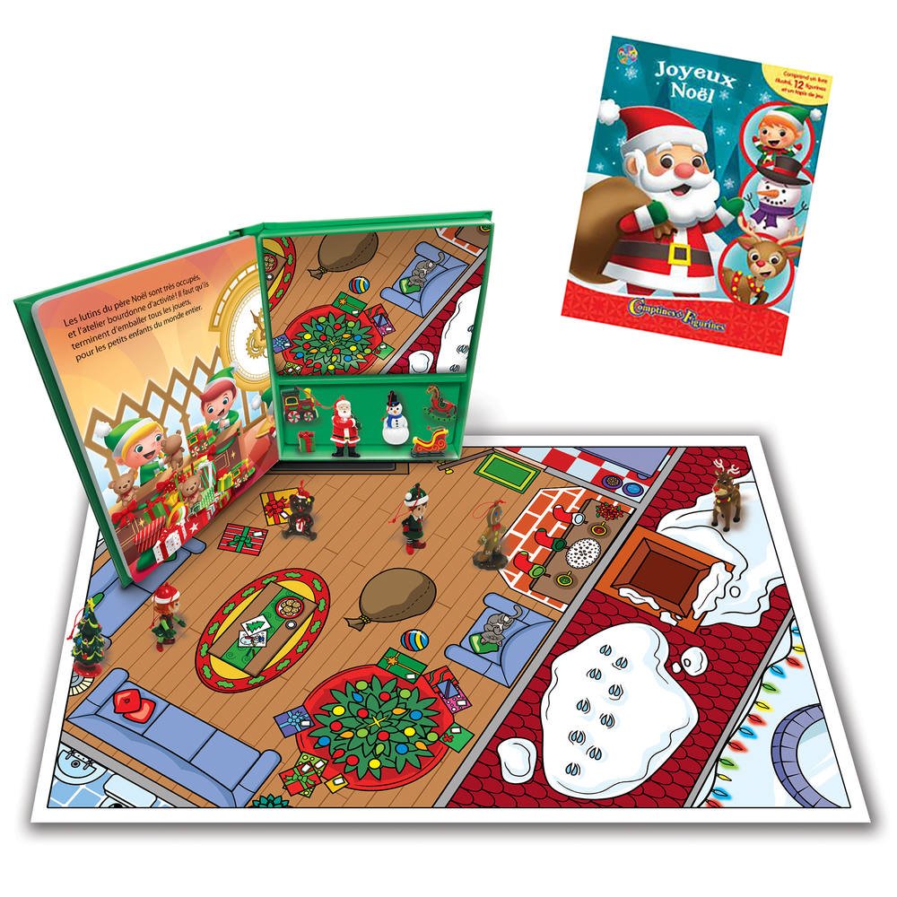 Livre Comptines Et Figurines Joyeux Noel Jeux Educatifs Joueclub