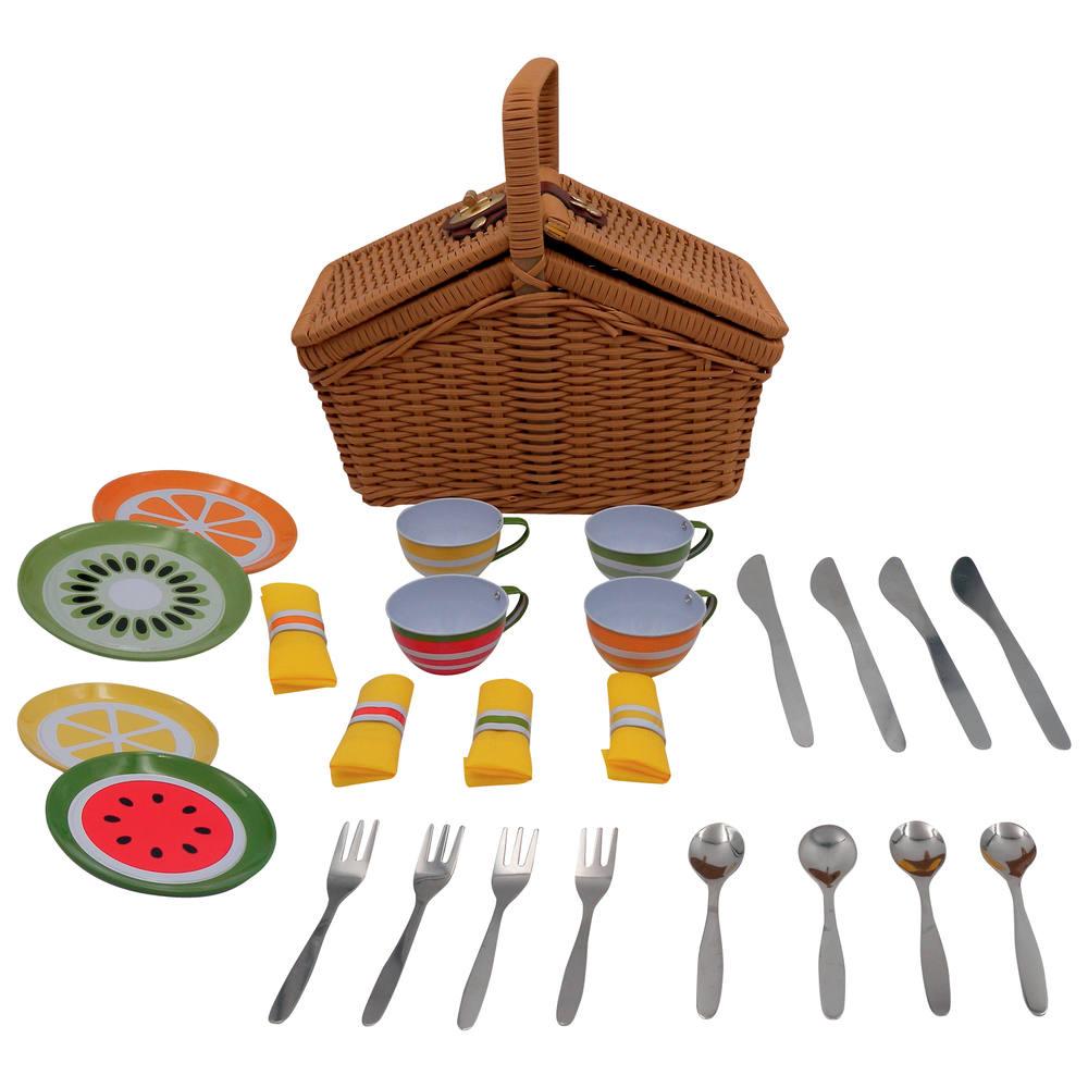 Panier pique nique en bois clearance
