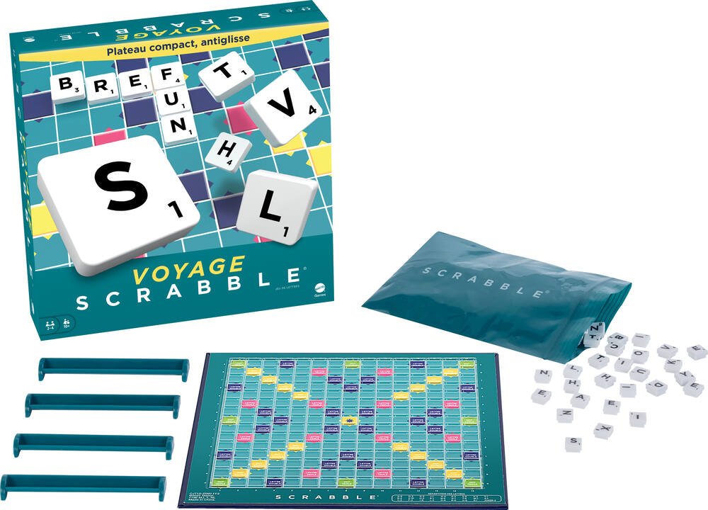 Scrabble voyage, jeux de societe