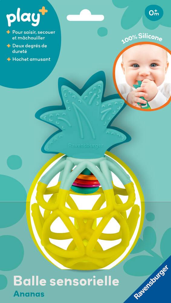Balle Sensorielle Bébé Ravensburger - Fruit Du Dragon En Silicone - Hochet Et Dentition - Dès 6 Mois - Jouet D'Éveil Multi-Sensoriel - 5