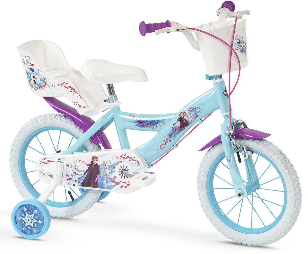 Promo Disney Vélo 14 Reine Des Neiges chez Carrefour Market 